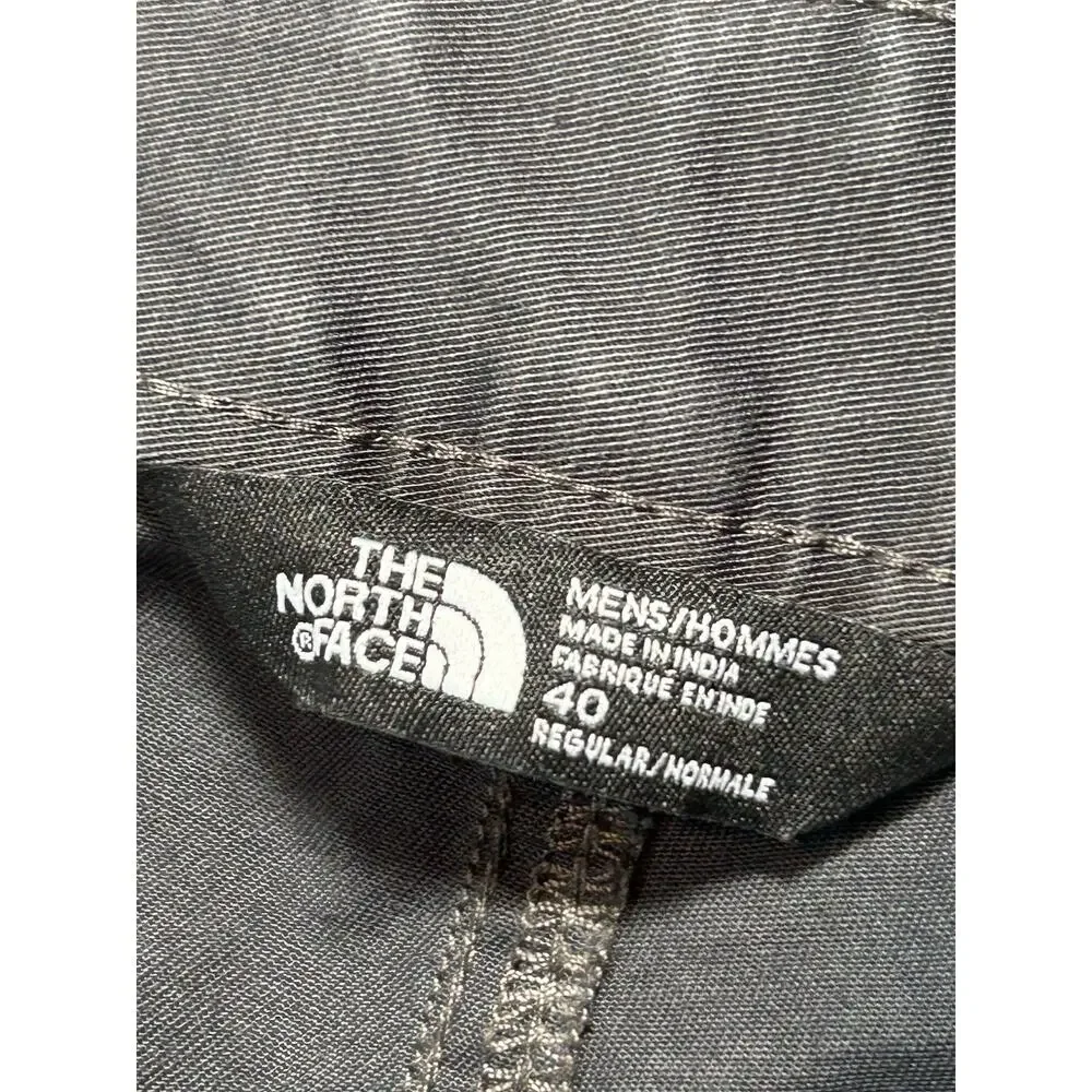 The North Face City Pants Mens 40x31 Dark Gray 5-Pocket Cotton Twill Stretch